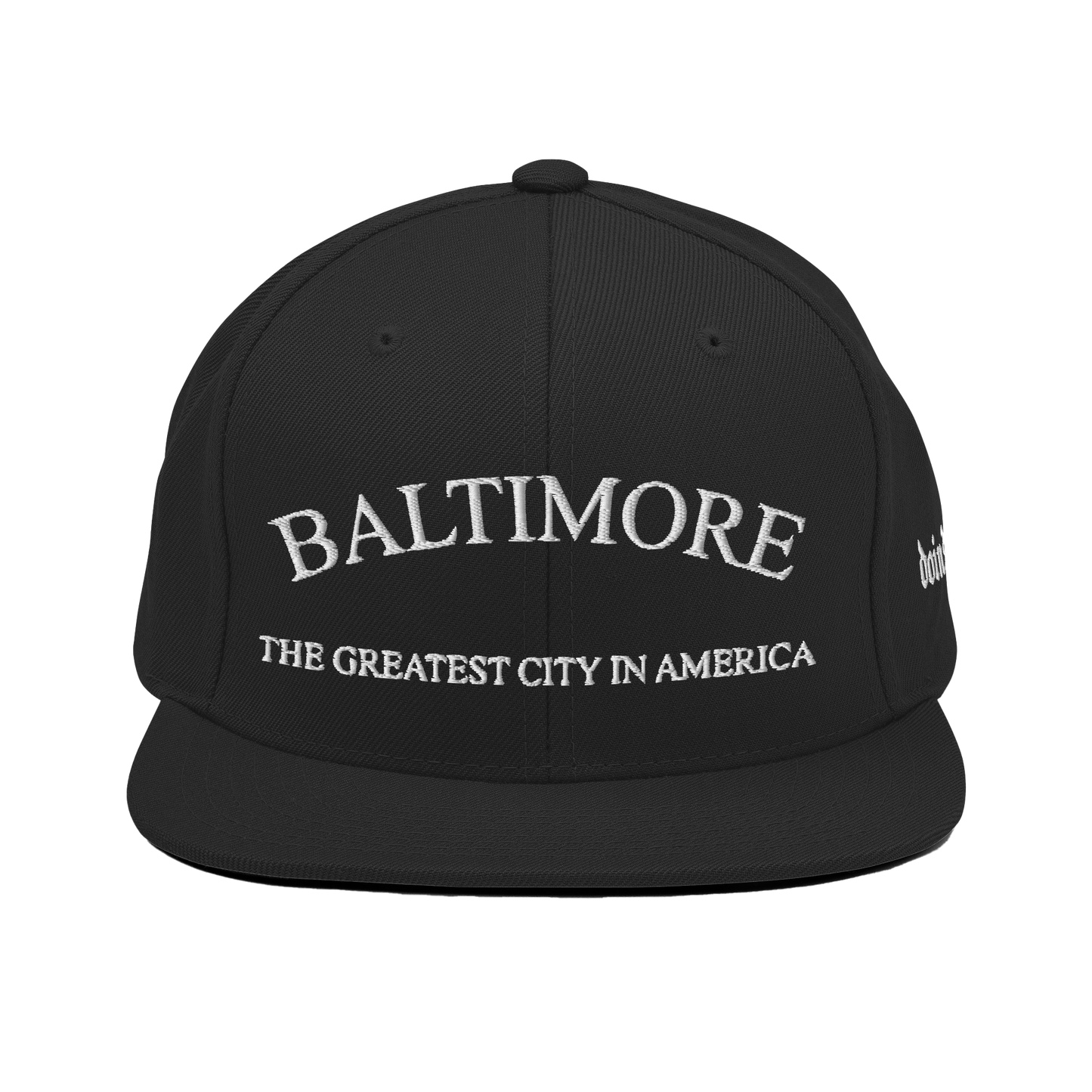 GREATEST CITY SNAPBACK (BLACK)